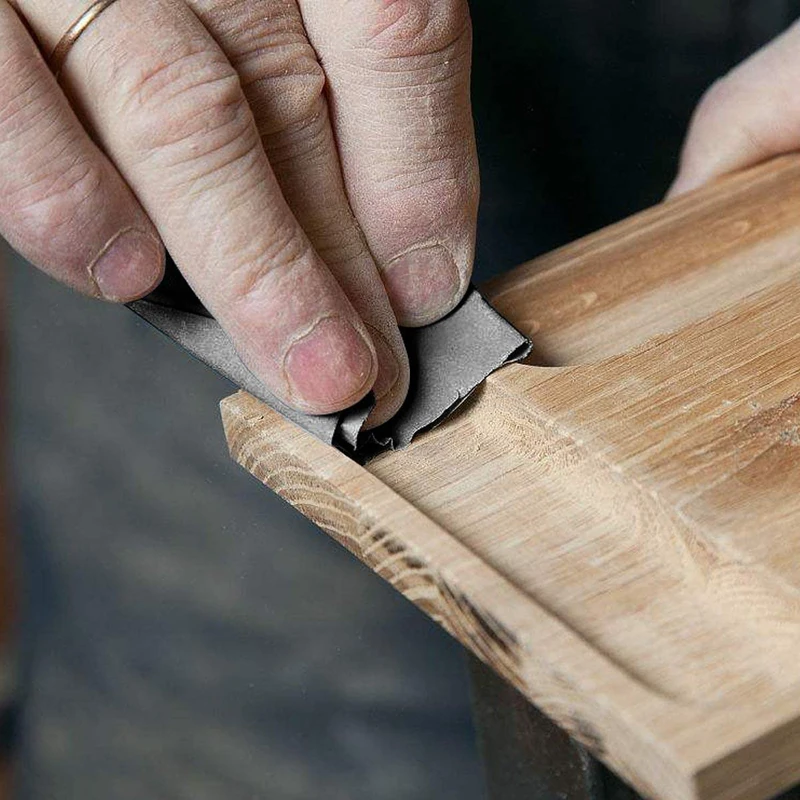 Safe Wood Finish Removal for Furniture — Sandpaper Sheets