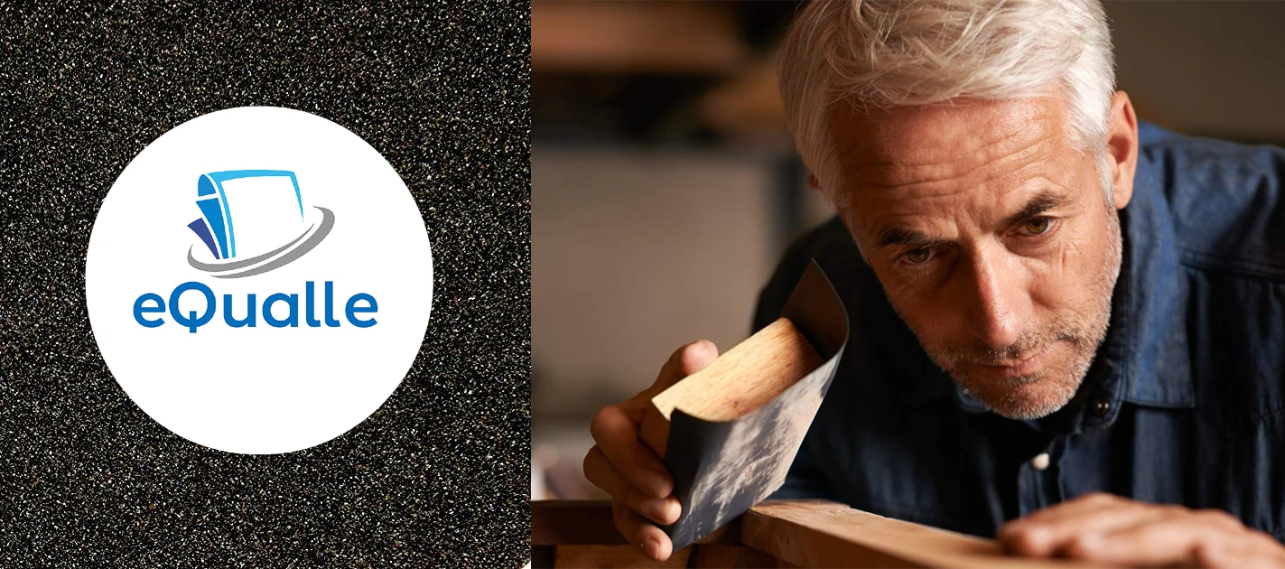 Glass sanding to reduce chipping with light pressure — Sandpaper Sheets