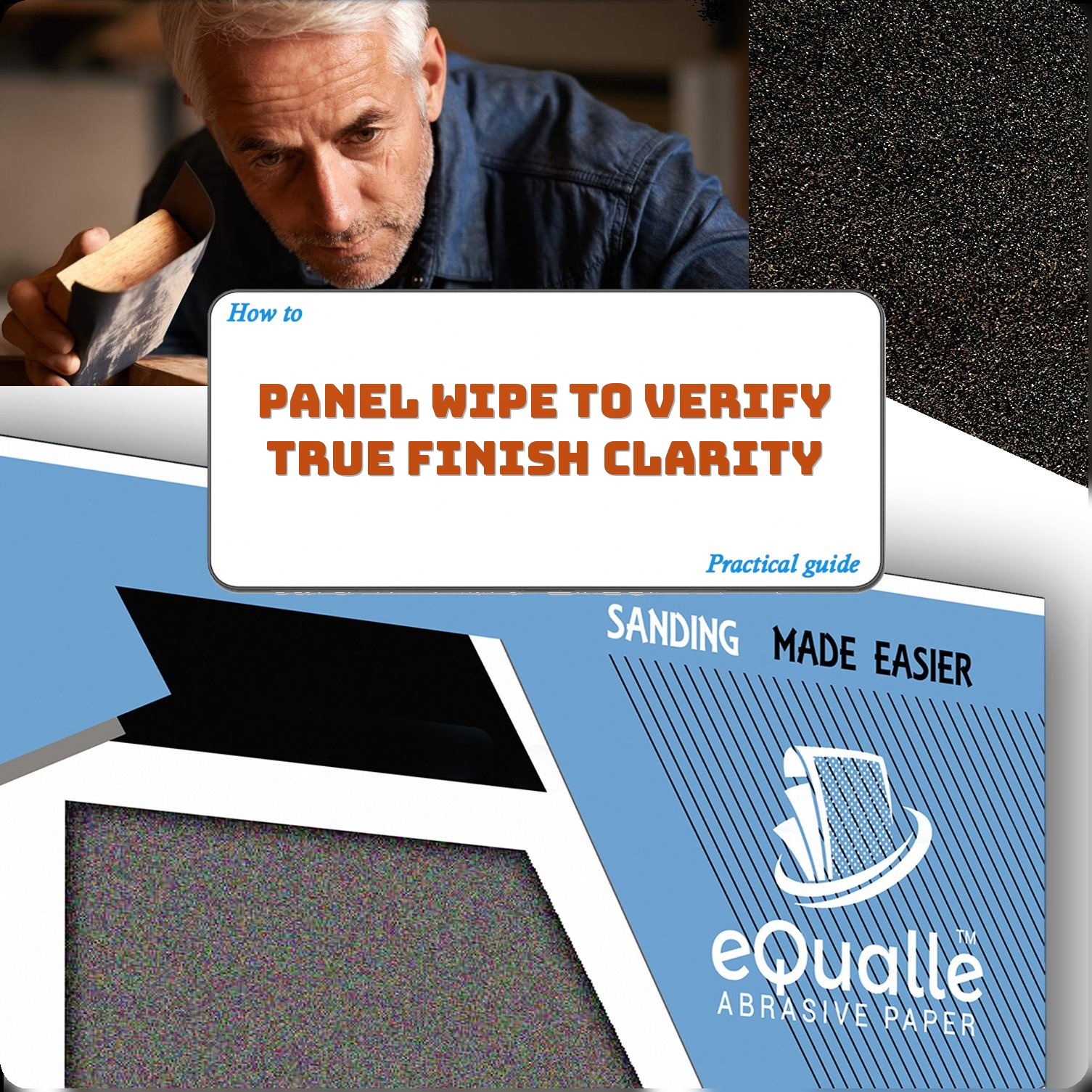 True Test Panel Paiting Panel Wipe To Verify True Finish Clarity
